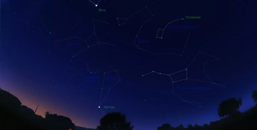 Обсерватория в Архызе :: поиск созвездий