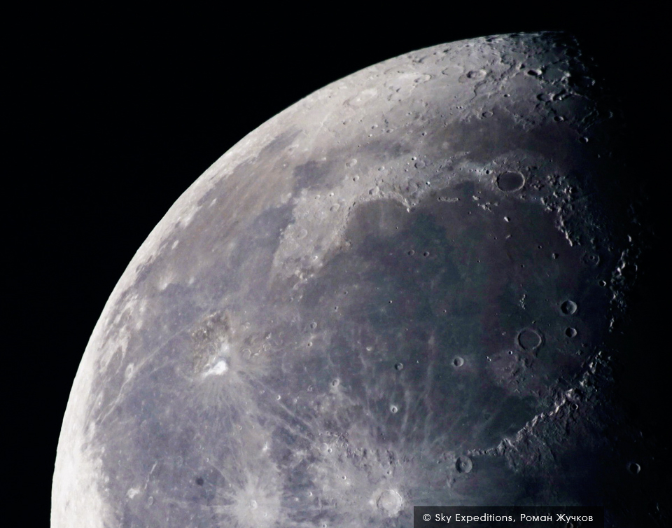 Обсерватория в Архызе, наблюдения за Луной