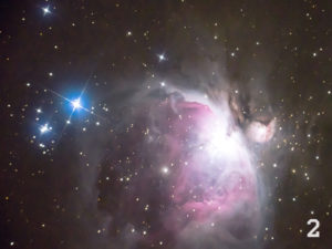 M42 туманность Ориона, обсерватория