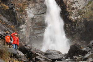 Водопад Куркуре в сентябре, Горный Алтай осенний