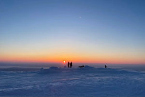 Закат над Белым морем